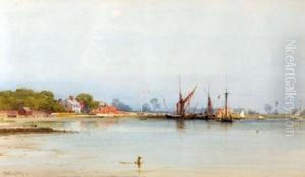 Orford Oil Painting by Edward Henry Fahey