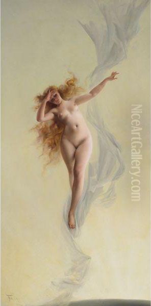 Dawn Oil Painting by Luis Ricardo Falero