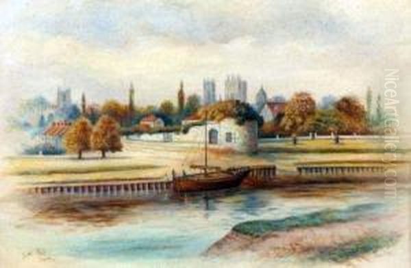 York Oil Painting by George Fall