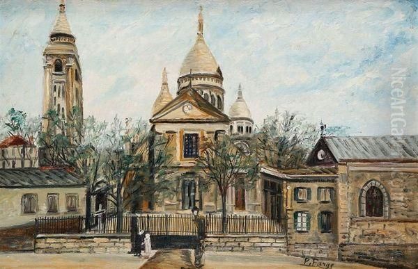 Saint Pierre De Montmartre Oil Painting by Pierre Farge