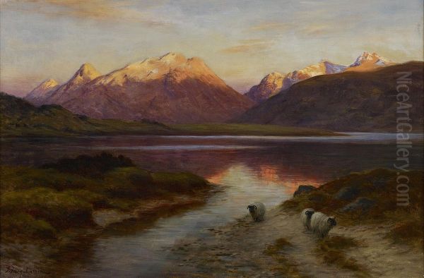 The Rosy Flush Of Dawn Oil Painting by Joseph Farquharson