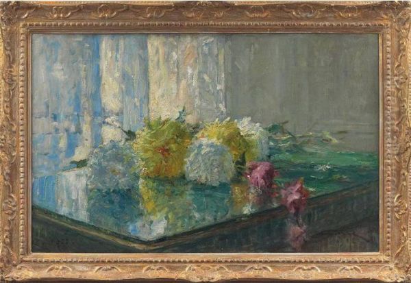 Still Life Oil Painting by Henri Farre