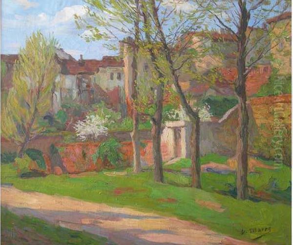 Le Vallon De La Mandoune Oil Painting by Henri Farre