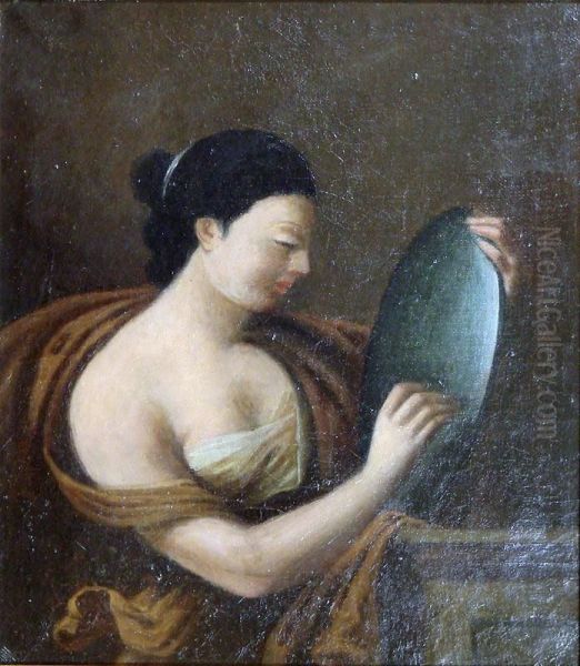 Jeune Femme A La Toilette Oil Painting by Leon Faure