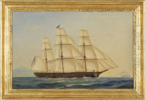 The Ship Oil Painting by Richard Faxon