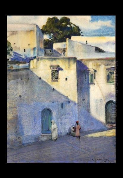 Tangiers Oil Painting by A. Romilly Fedden