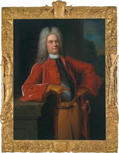 Ritratto Del Generale Von Brausse Oil Painting by Heinrich Christoph Fehling