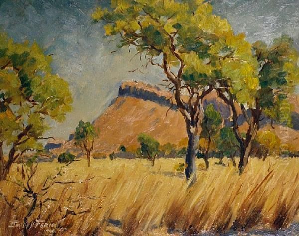 Bushveld Oil Painting by Emily Fern