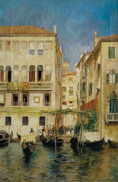 Venecia Oil Painting by Arturo Ferrari