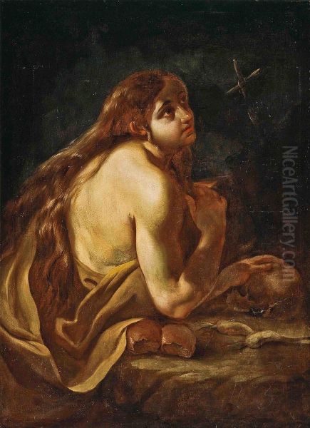 The Penitent Magdalene Oil Painting by Domenico Fetti