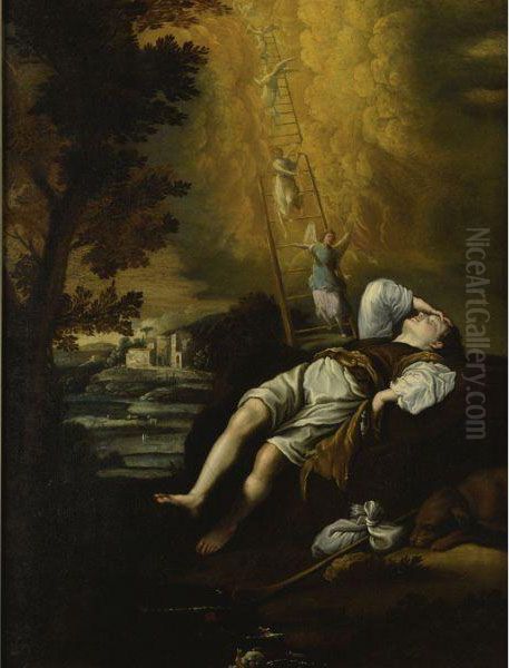 Jacob's Dream Oil Painting by Domenico Fetti