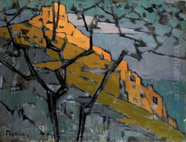 Paysage A Capri by Frederic Fiebig