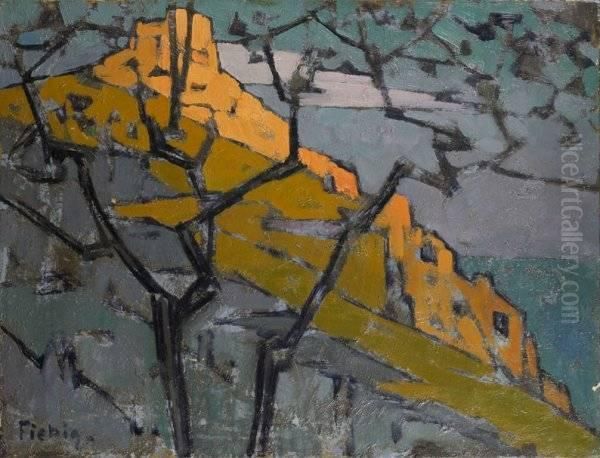 Paysage A Capri by Frederic Fiebig