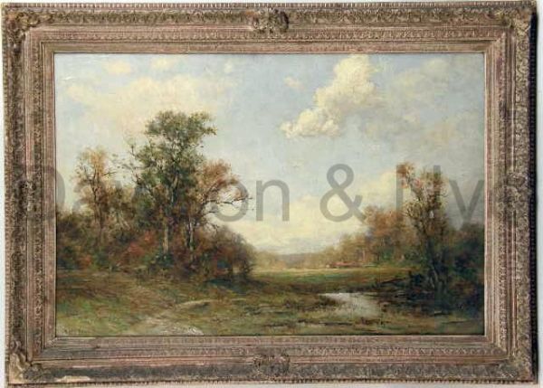 Landscape Etcherand Oil Painting by Edward Loyal Field