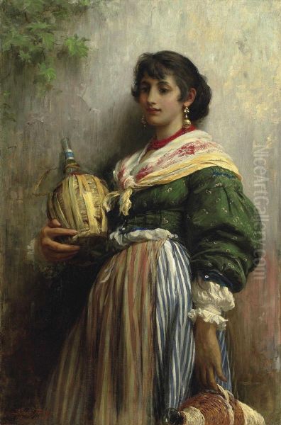 Rosa Siega Oil Painting by Sir Samuel Luke Fildes