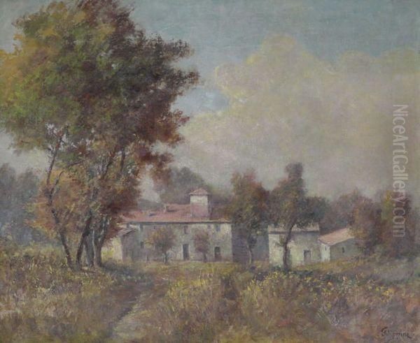 La Maison Oil Painting by Francesco Filippini