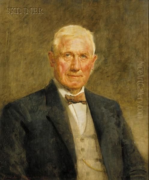 Portrait Of Gustuveus Pierpont Davis Oil Painting by Charles Noel Flagg