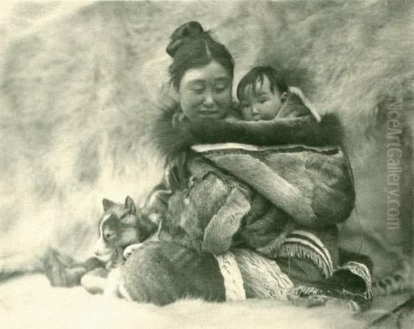 Nyla And Child by Robert Joseph Flaherty