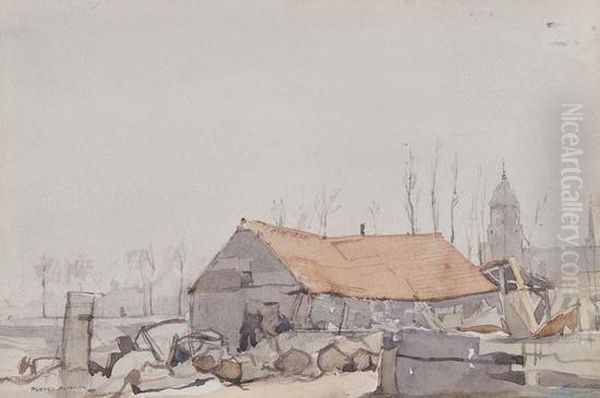 Lierre Near Antwerp by Robert Purves Flint