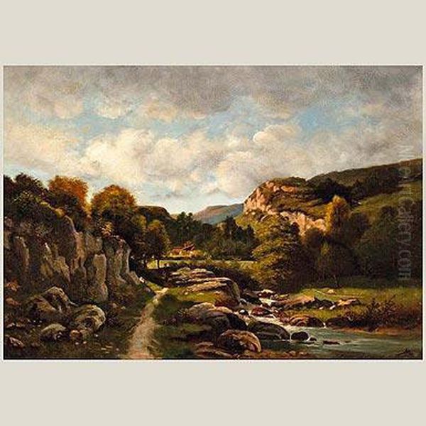 Paisaje Oil Painting by Horace Antoine Fonville