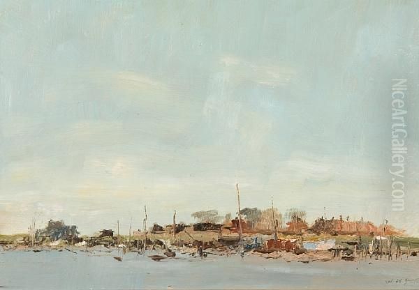 Walberswick Oil Painting by William Henry Ford