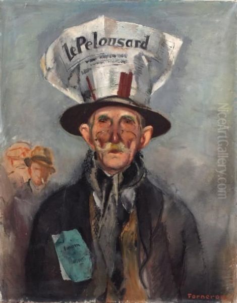 Le Pelousard Oil Painting by Rodolphe Fornerod