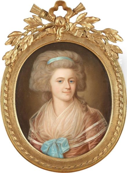 Sophia Charlotta Reutercrona Oil Painting by Jonas Forslund