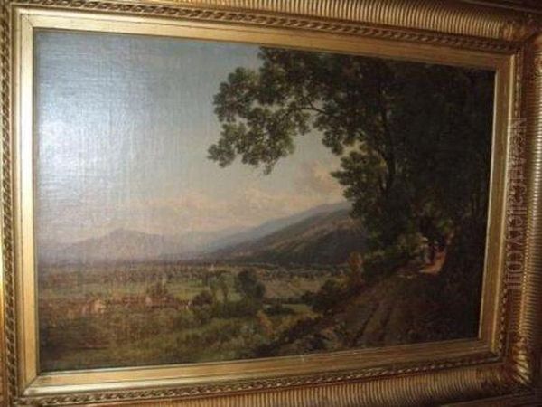 Paysage Piemontais Oil Painting by Simeon Fort