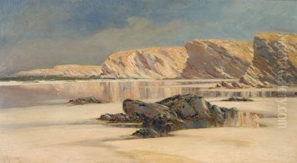 Artic Regions Oil Painting by William Gilbert Foster