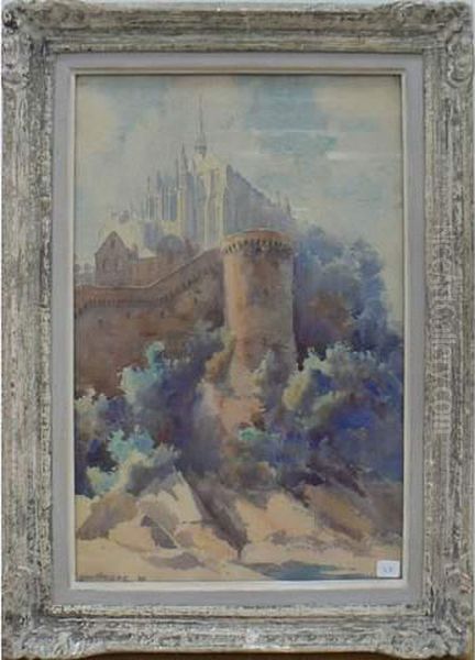 Les Remparts Oil Painting by Louis Vincent Fouquet