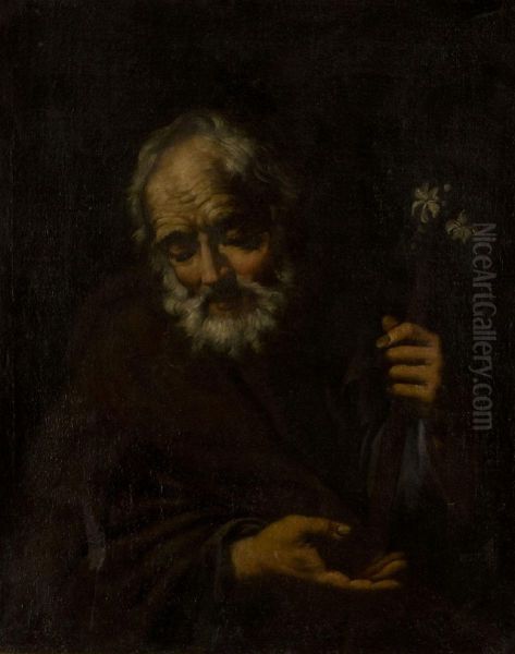 San Giuseppe Oil Painting by Francesco Fracanzano