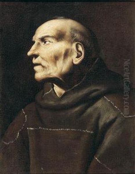 Portrait Of A Saint Oil Painting by Francesco Fracanzano