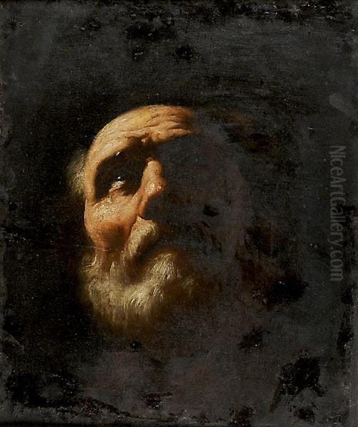 Studio Per San Pietro Oil Painting by Francesco Fracanzano