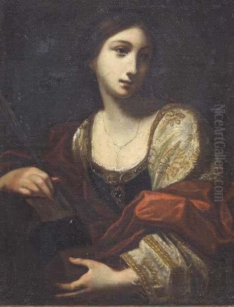 Santa Caterina D'alessandria Oil Painting by Francesco Botti