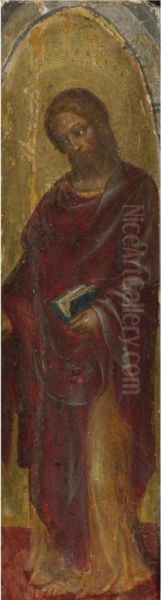 Saint James The Greater Oil Painting by Francesco Di Gentile Da Fabriano