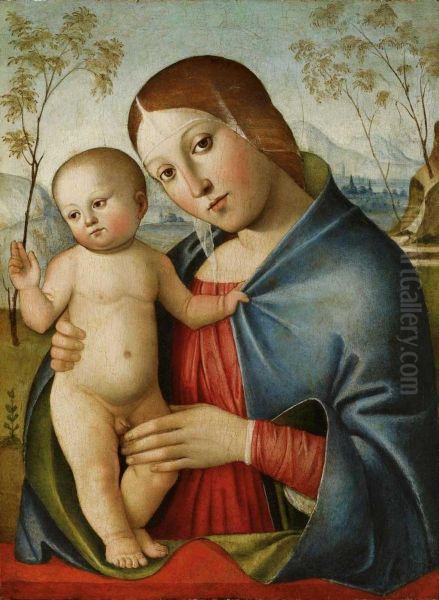 Madonna Mit Kind by Giacomo Raibolini