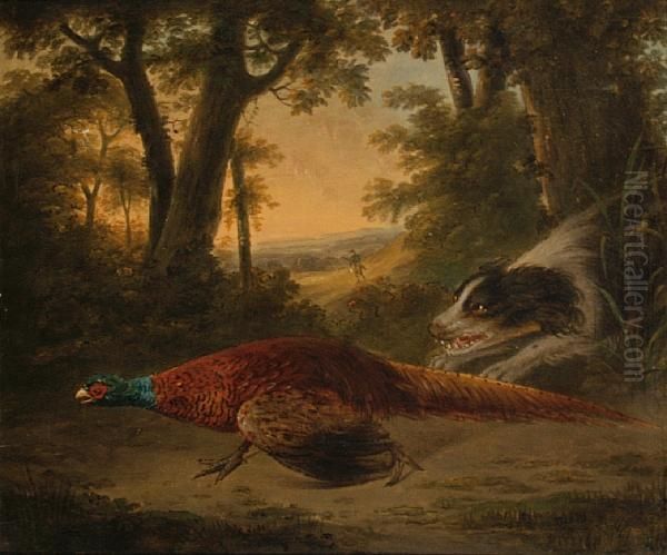 The Chase Oil Painting by Francis Sartorius