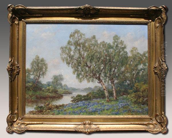 Bluebells Oil Painting by Thomas Edward Francis