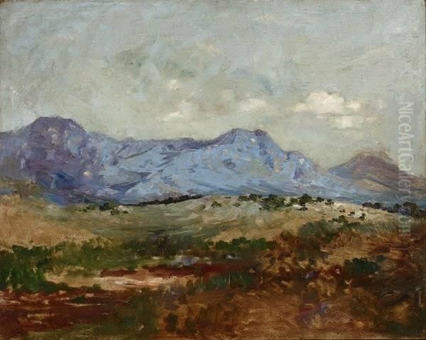 Granite Mountain Oil Painting by John Bond Francisco