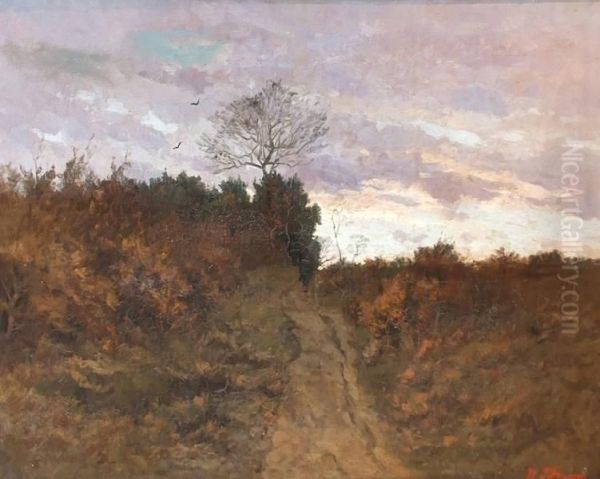 Paysage De Campagne Oil Painting by Joseph Charles Francois