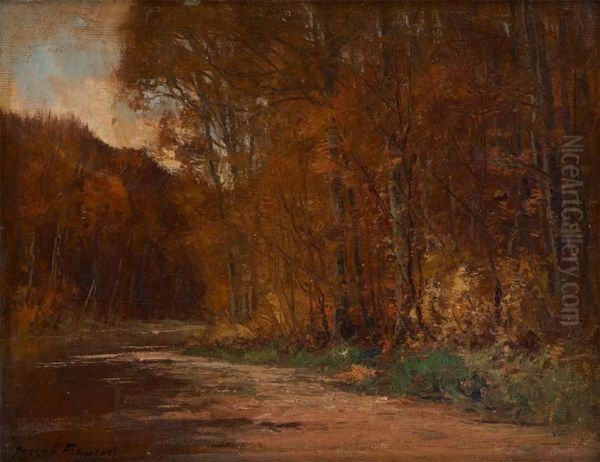 Automne Oil Painting by Pierre-Joseph-Clestin Franois