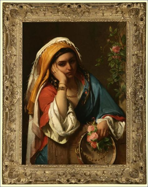 The Gypsy Dancer Oil Painting by Jean Francois Portaels