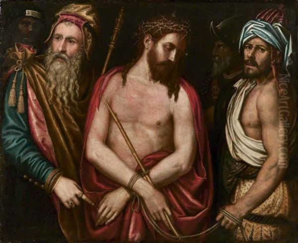 Ecce Homo Oil Painting by Niccolo Frangipane