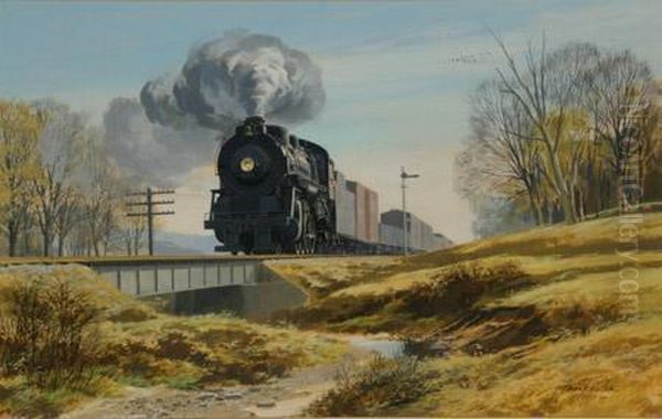 Monon No. 574 Oil Painting by Viktor Frank