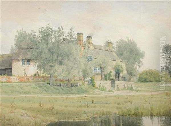 The Ferry Boat Inn Oil Painting by William Fraser Garden