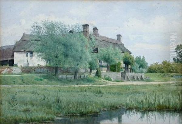 The Ferry Boat Inn Oil Painting by William Fraser Garden