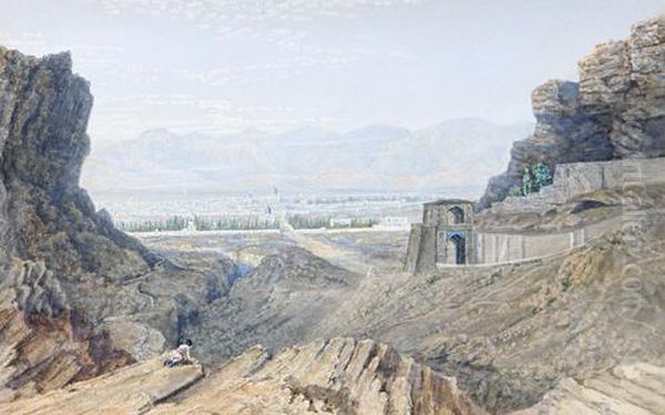 An Extensive View Of Shiraz, Persia Oil Painting by Fraser, James Baillie