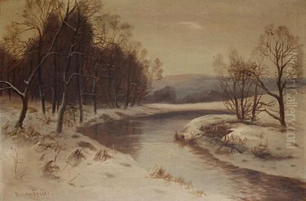 The Silent Snow Oil Painting by Malcolm Fraser