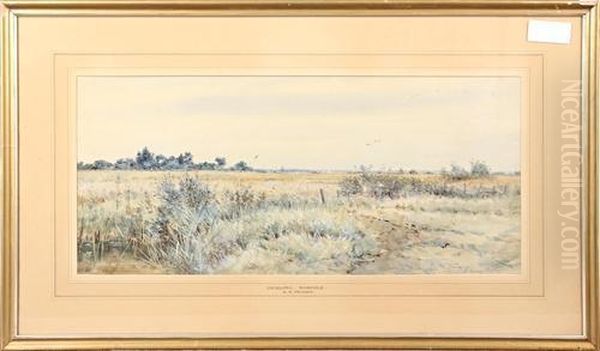 Hickling, Norfolk Oil Painting by Robert Winter Fraser