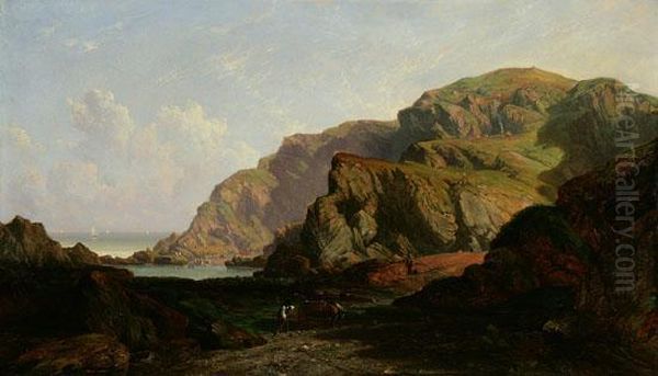 Glenabby, North Wales Oil Painting by John F Tennant